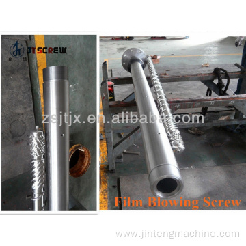 HDPE Blown Molding Extruder Single Screw Barrel